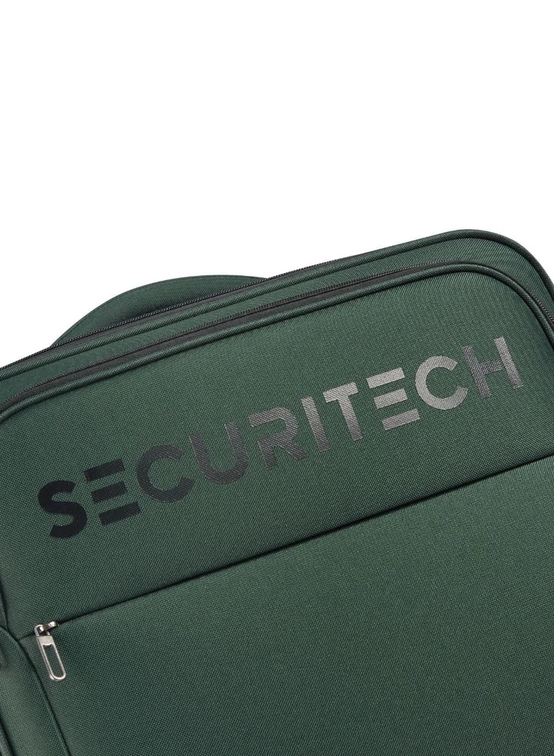 DELSEY Paris  Securitech Vanguard By Delsey Paris 82 Cm Expandable 4-Double Wheeled Check-In Luggage Trolley - Khaki  | Best Price UAE